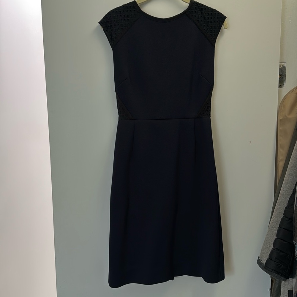 J crew dress navy sz 2